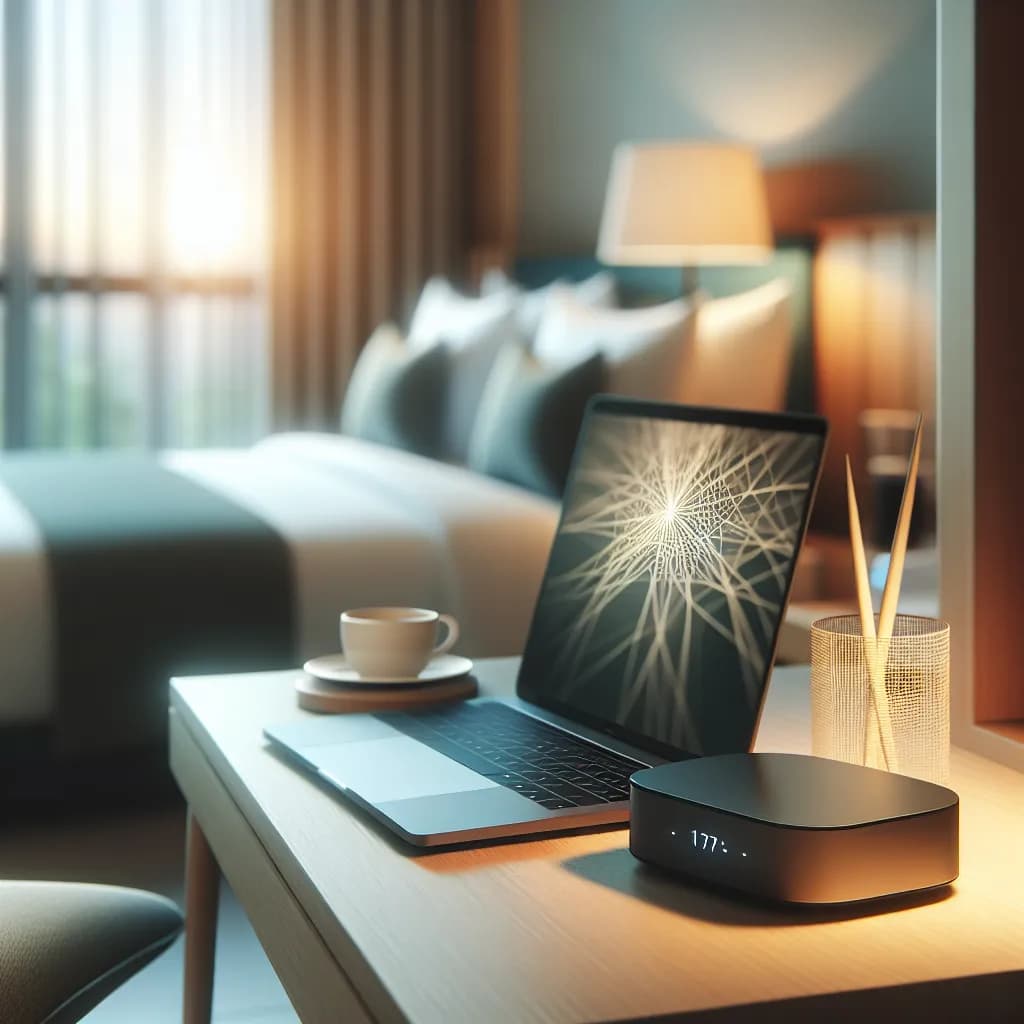 Portable Business Networking for Secure Travel